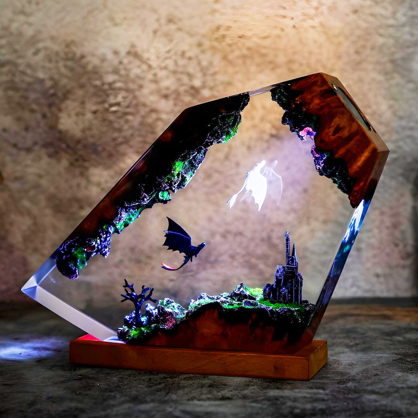 Two Dragon Movie Lamp