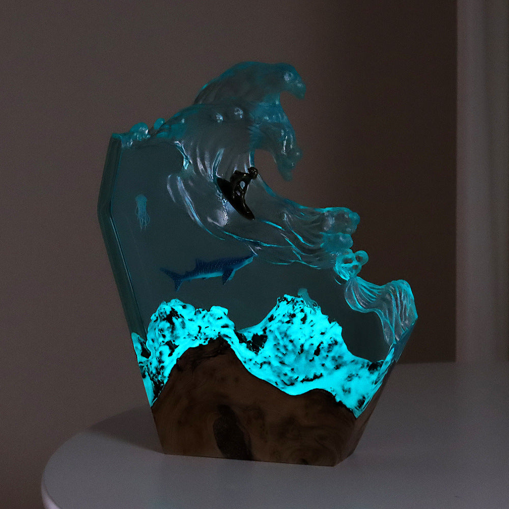 Wave Surfer Lamp