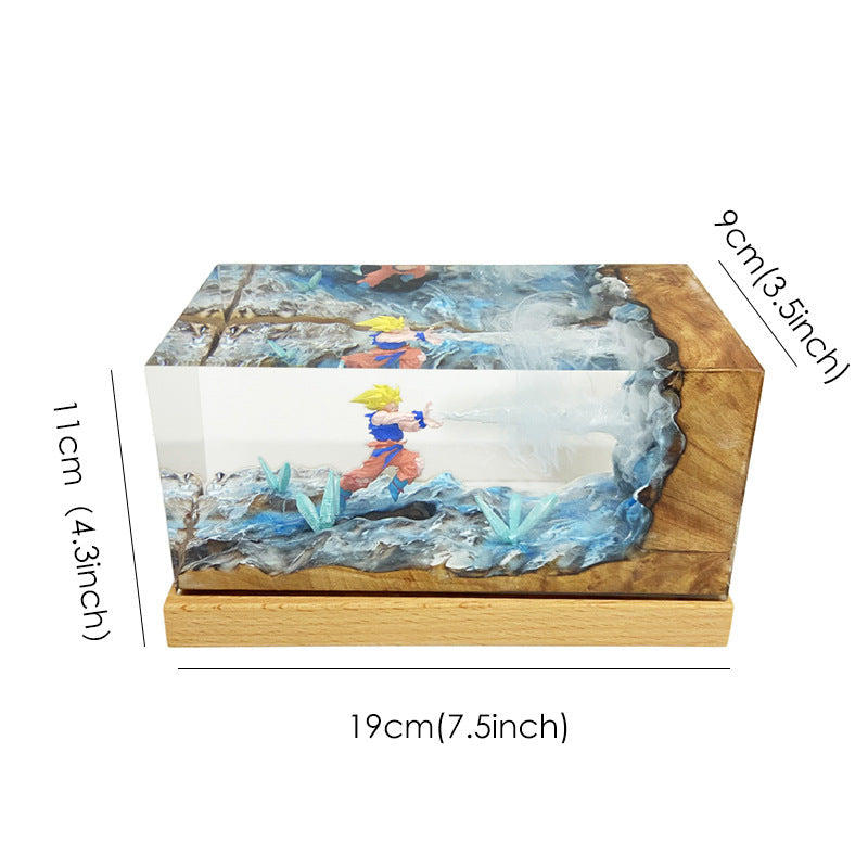 Ice Goku DBZ Lamp