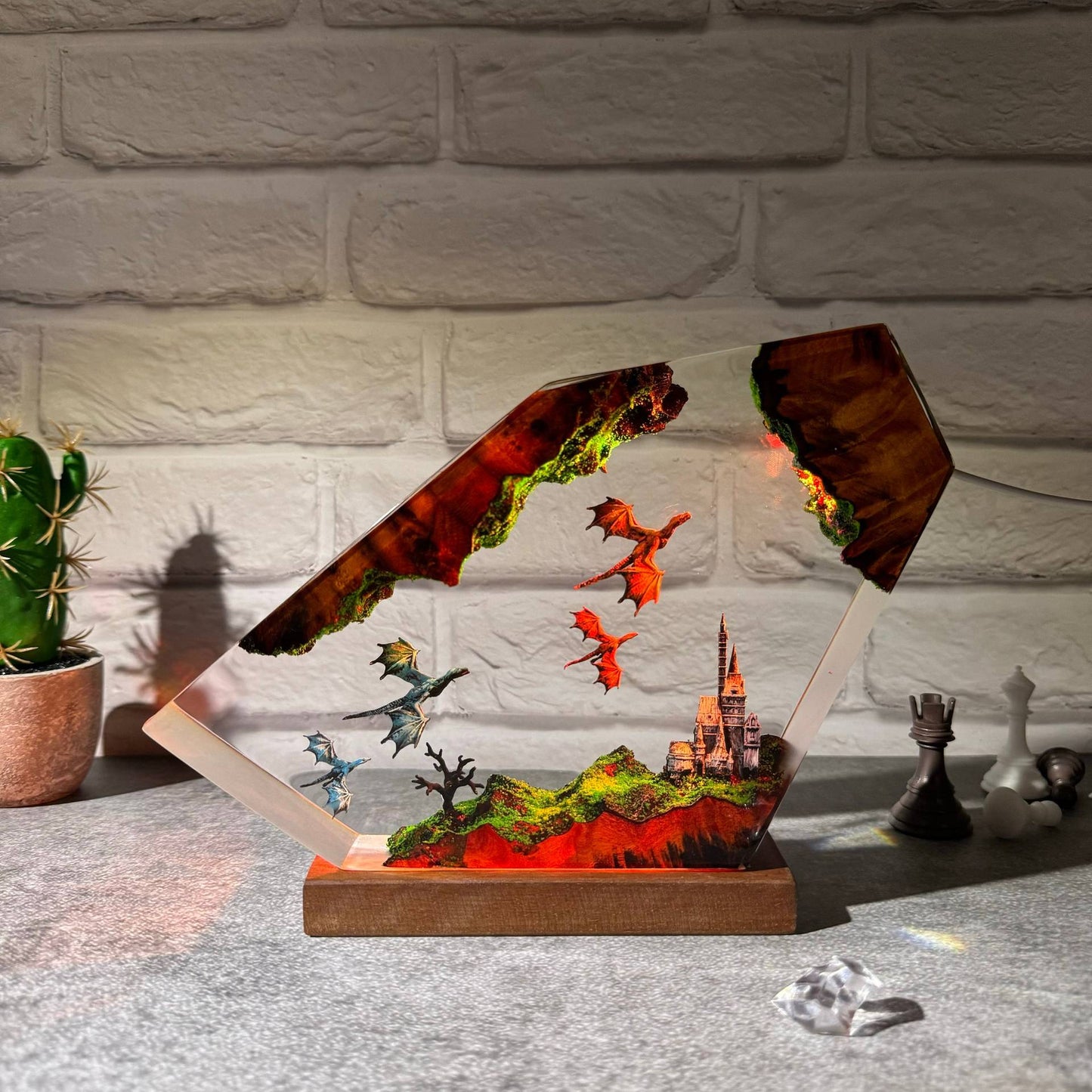 Fairytale Dragon Lamp