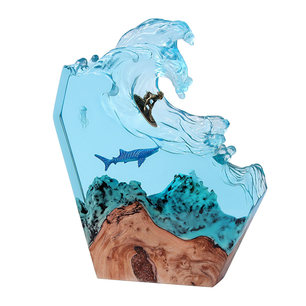 Wave Surfer Lamp