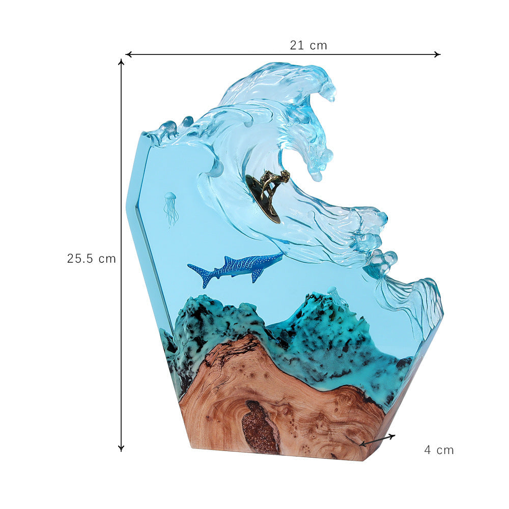 Wave Surfer Lamp