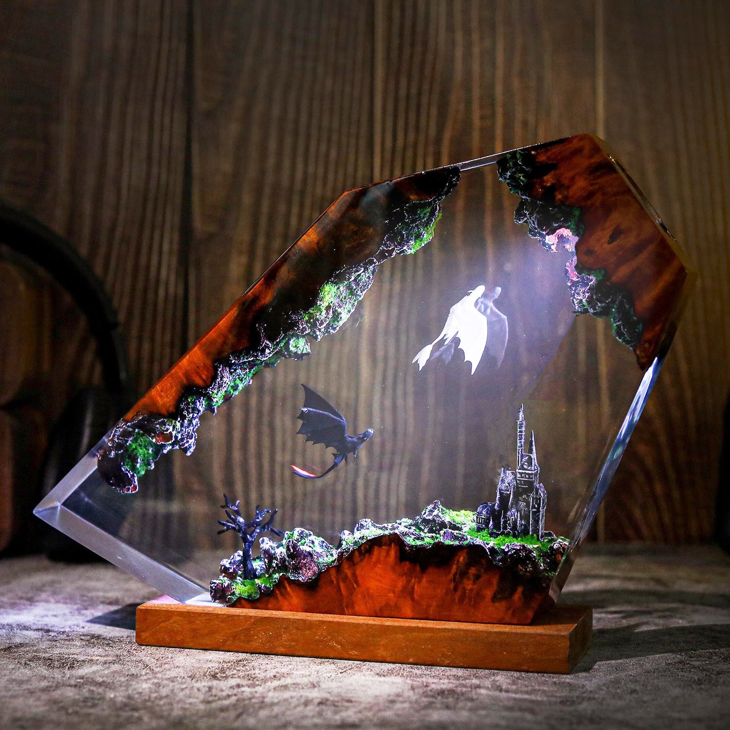 Two Dragon Movie Lamp