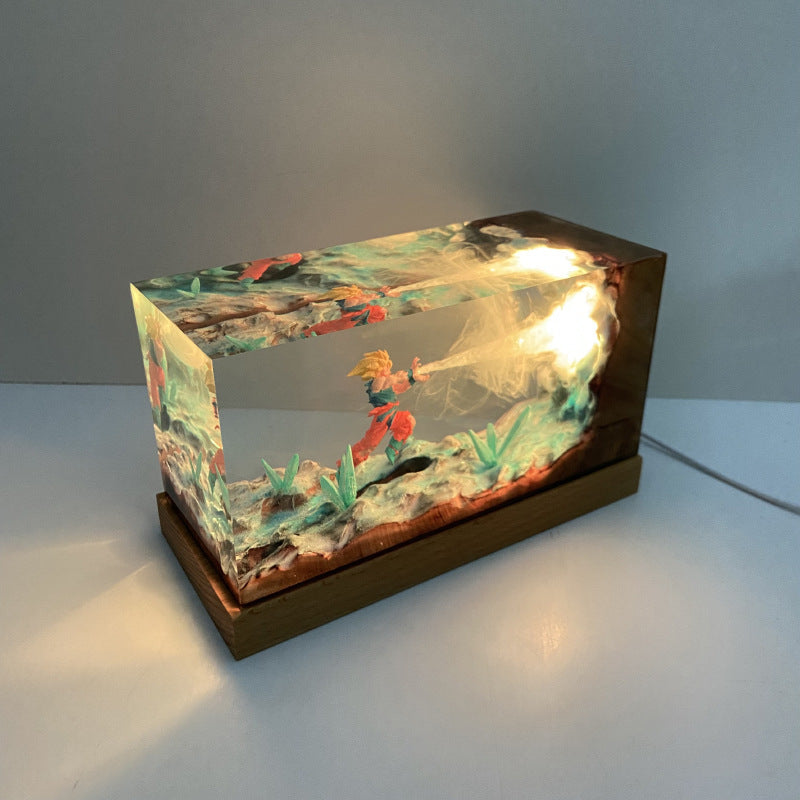 Ice Goku DBZ Lamp