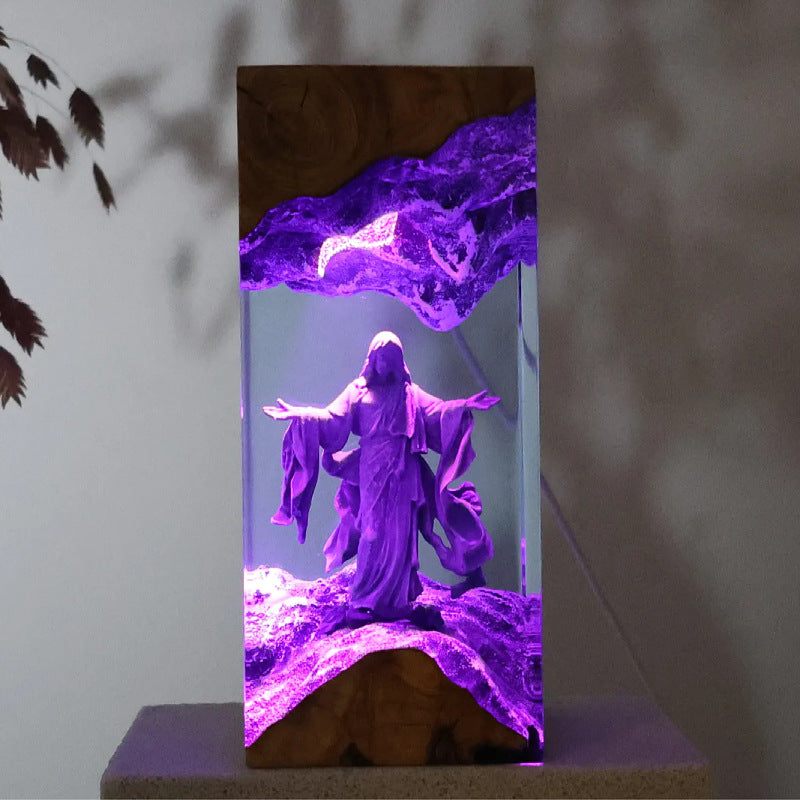 Christian Jesus Lamp