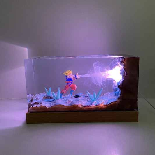 Ice Goku DBZ Lamp
