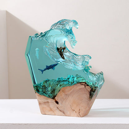 Wave Surfer Lamp
