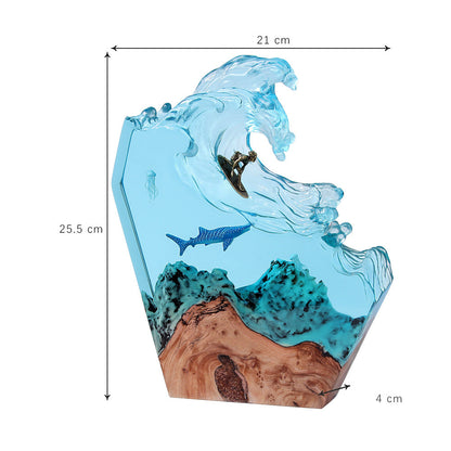 Wave Surfer Lamp