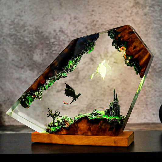 Two Dragon Movie Lamp